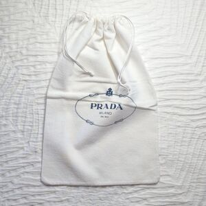 Prada White Dust Bag
